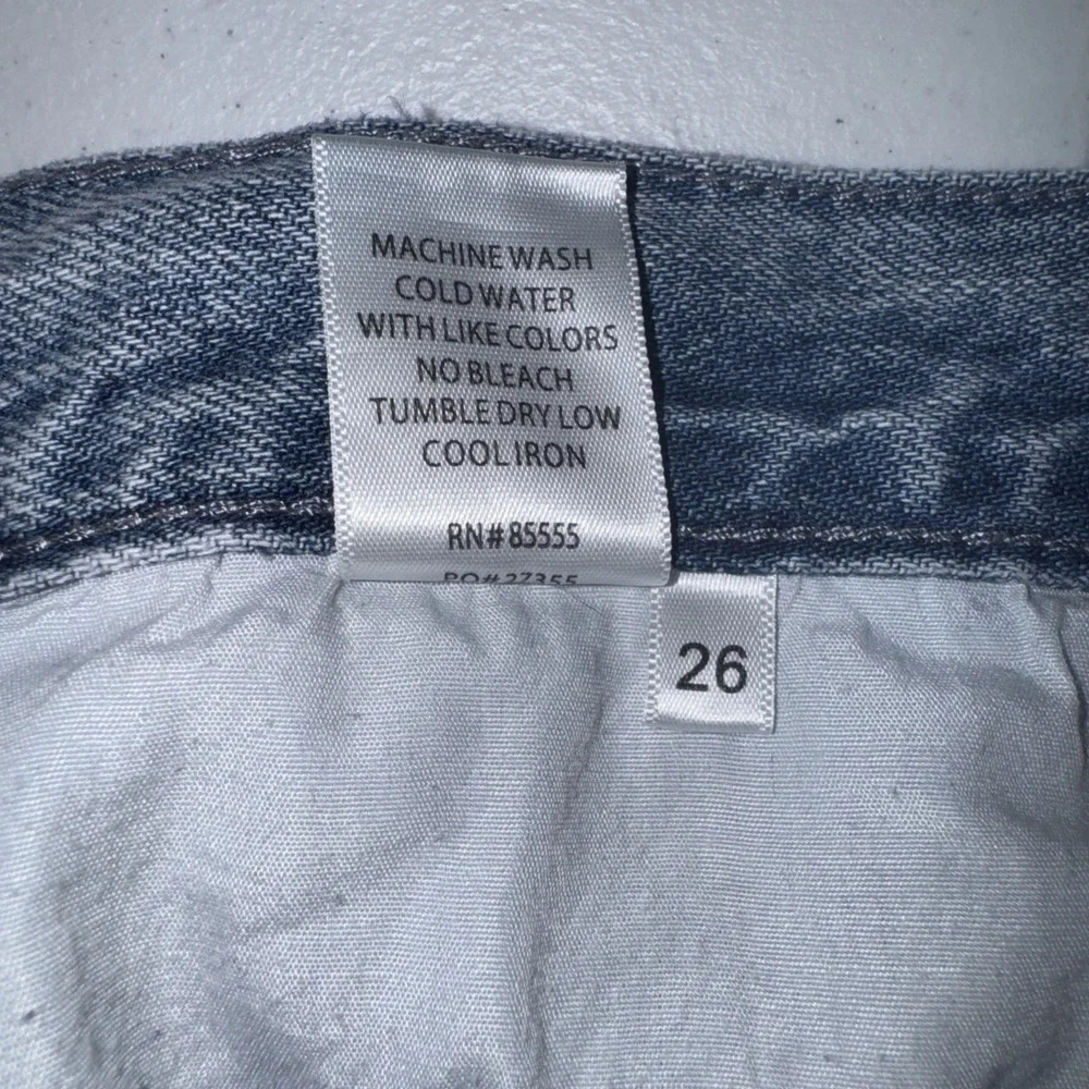 Pistola Jeans Presley High Rise Relaxed Womens 26 Roller Distressed Grunge BOHO